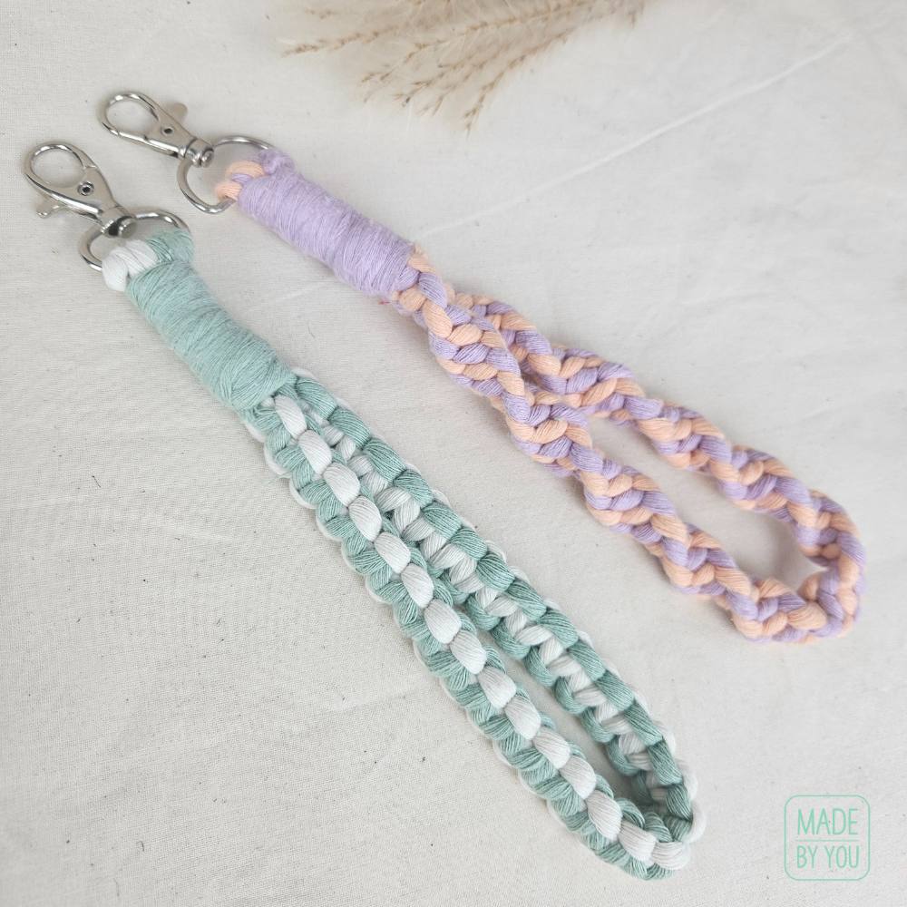 Made by You workshop macrame sleutelhanger