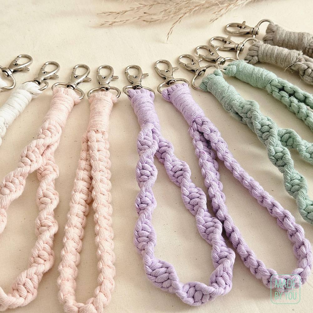 Made by You workshop macrame sleutelhanger