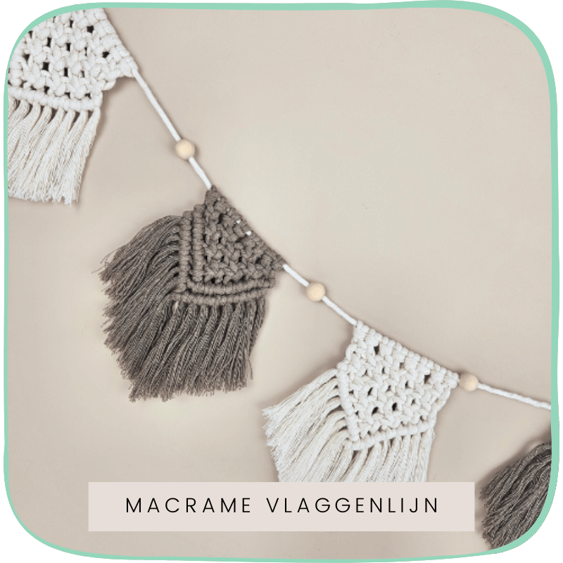 Made by You workshops macrame vlaggenlijn